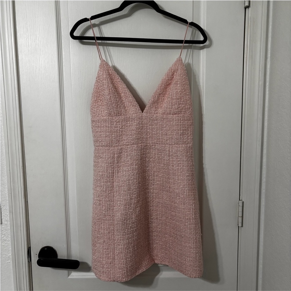 Alice + Olivia Carli Tweed Minidress Size 8 - Picture 3 of 8
